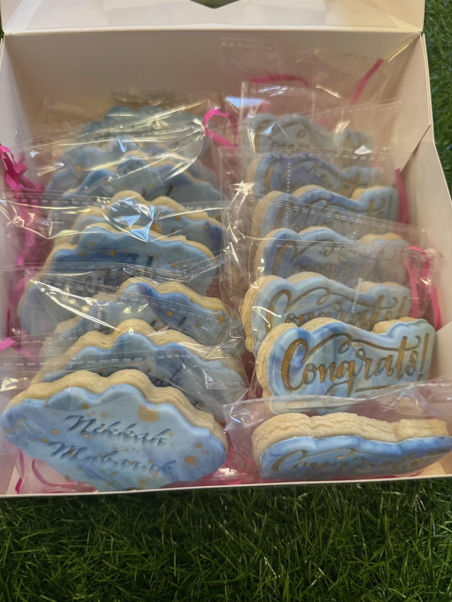 Nikkah Mubarak and Congratulations Cookies