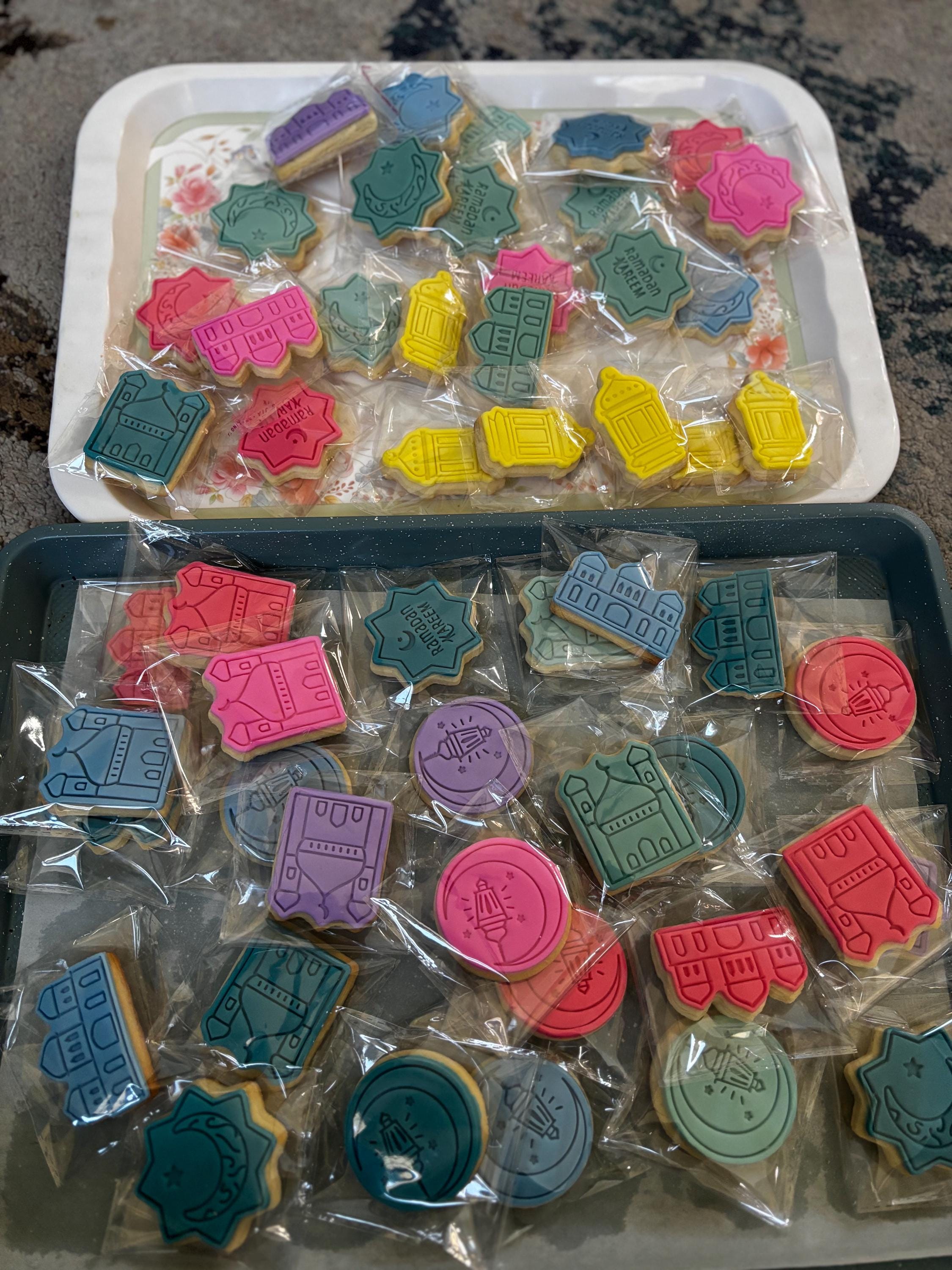 Personalized Ramadan Sugar Cookies & Advent Calendar Treats | Custom Muslim Gifts | Eid Cookies