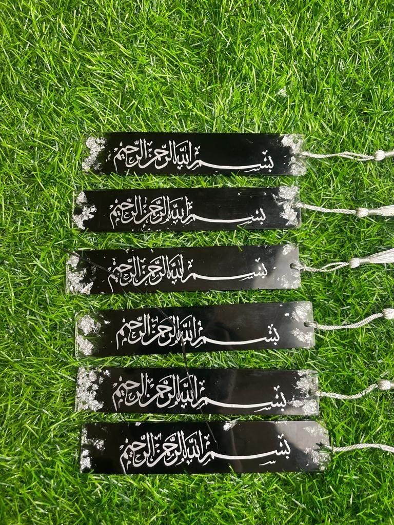 Handmade Resin Bookmarks with Tassel – Personalized Bookmark Gift for Readers, Students & Book Lovers