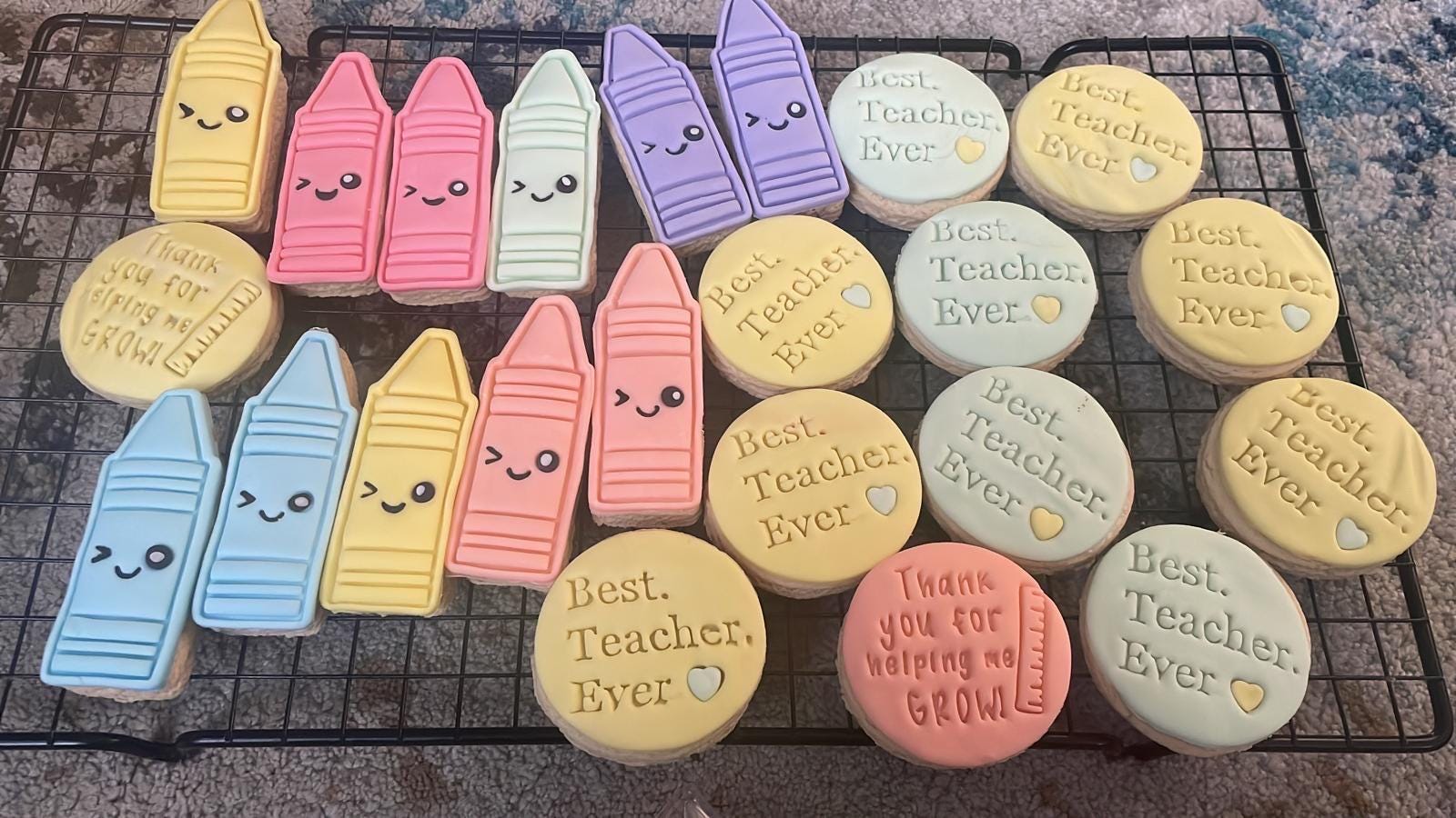 Teacher Appreciation Cookies