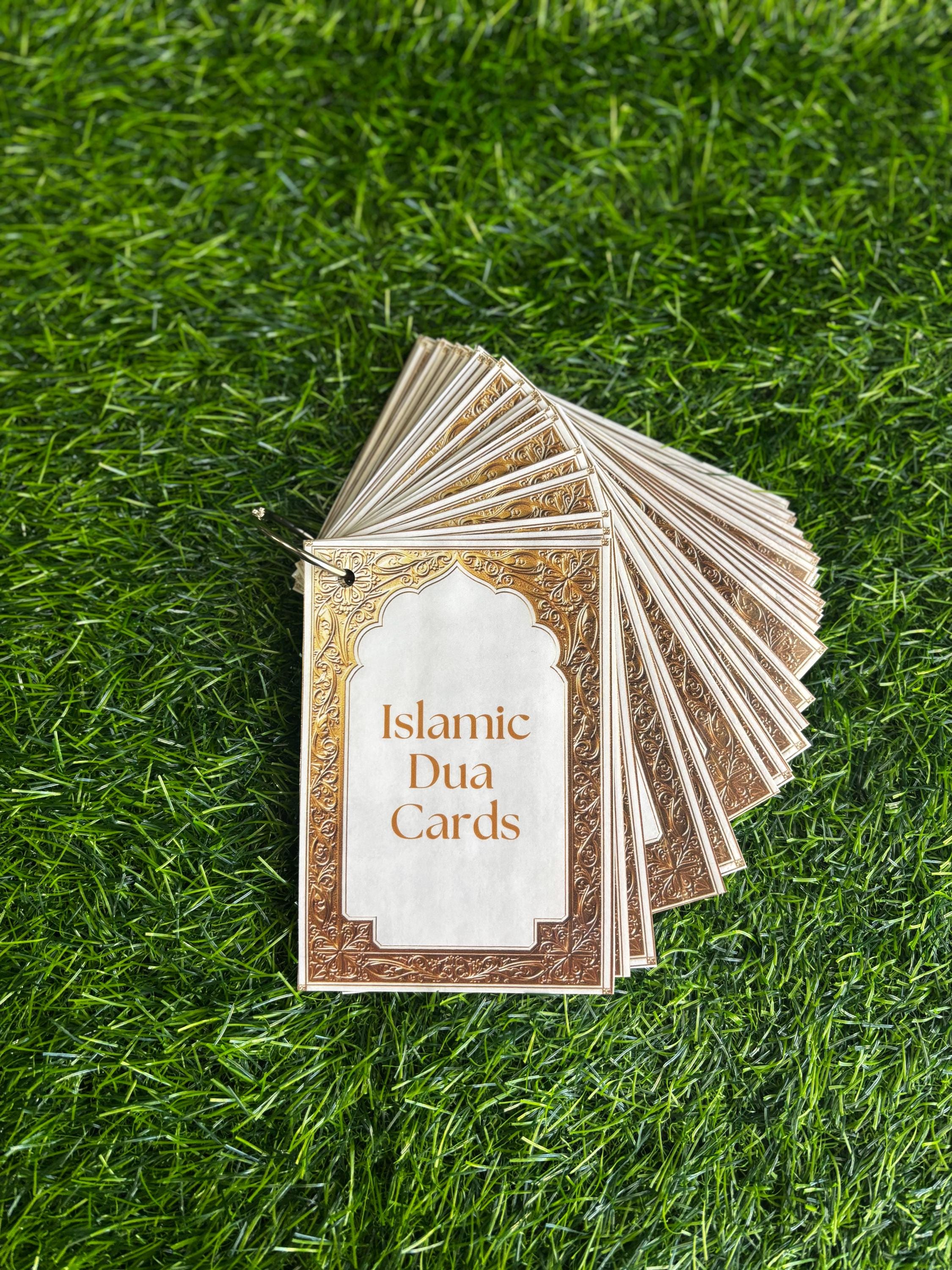 Islamic Dua Cards – Pocket Prayer/ Quran Reminder Set | Muslim Gift for Kids/ Adults