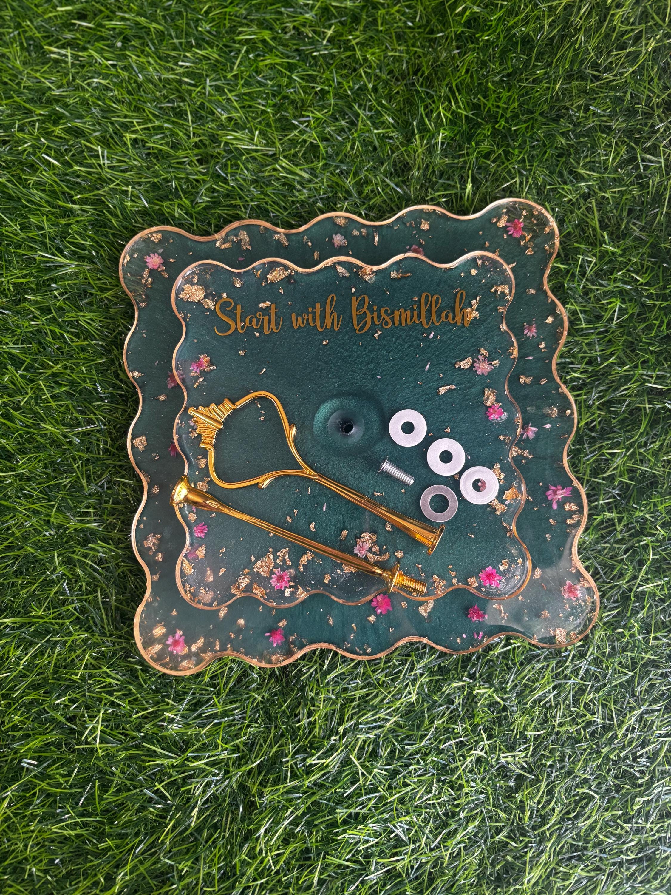 Handmade Resin Tiered Tray – 2-Tier/ 3-Tier Dessert Stand for Cakes, Sweets & Decor