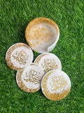 Elegant Personalized Resin Coasters – Customizable with Names & Designs