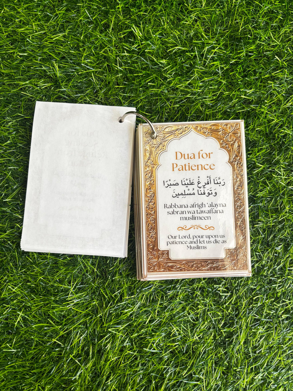 Islamic Dua Cards – Pocket Prayer/ Quran Reminder Set | Muslim Gift for Kids/ Adults