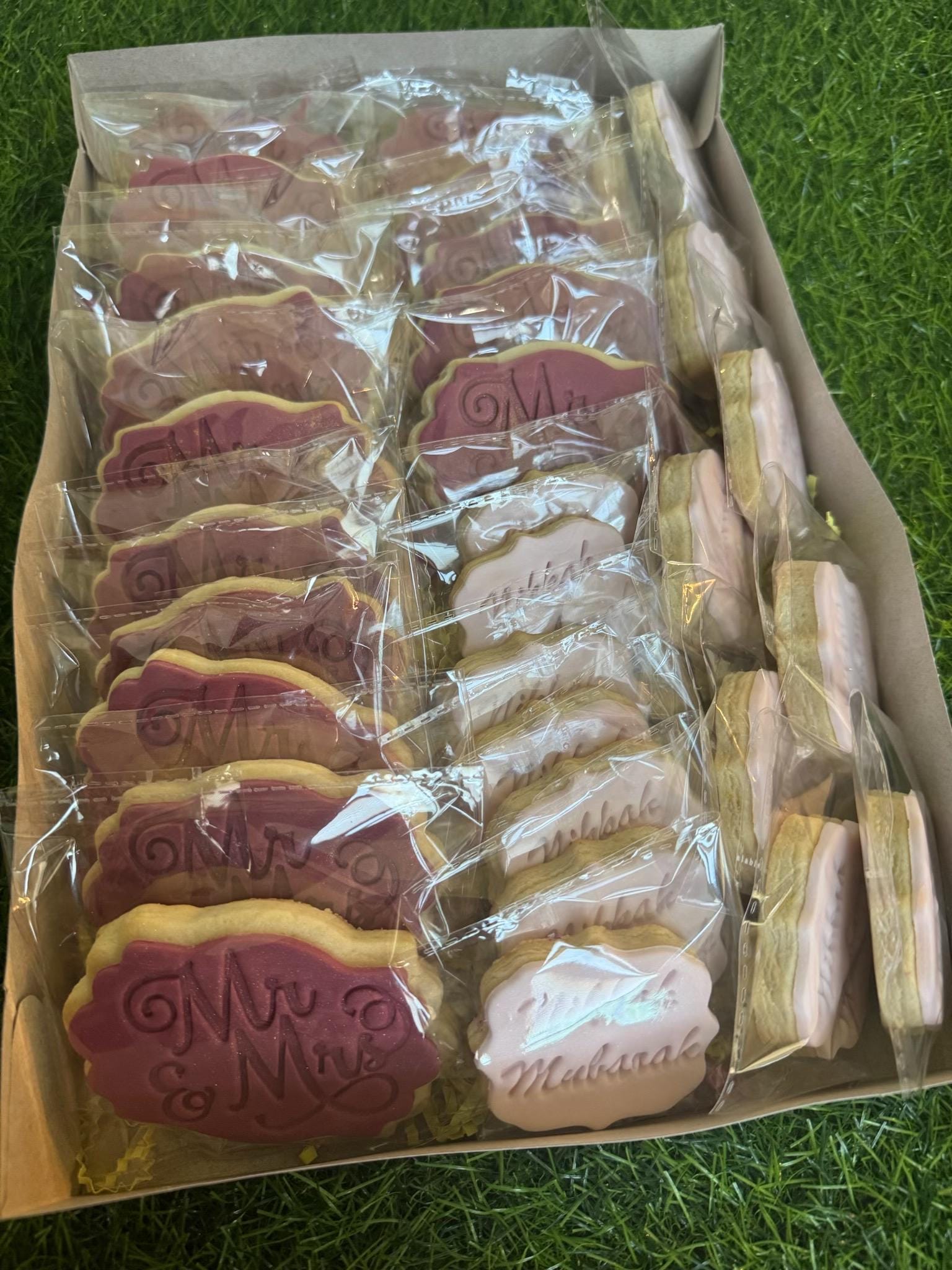Nikkah Mubarak and Congratulations Cookies