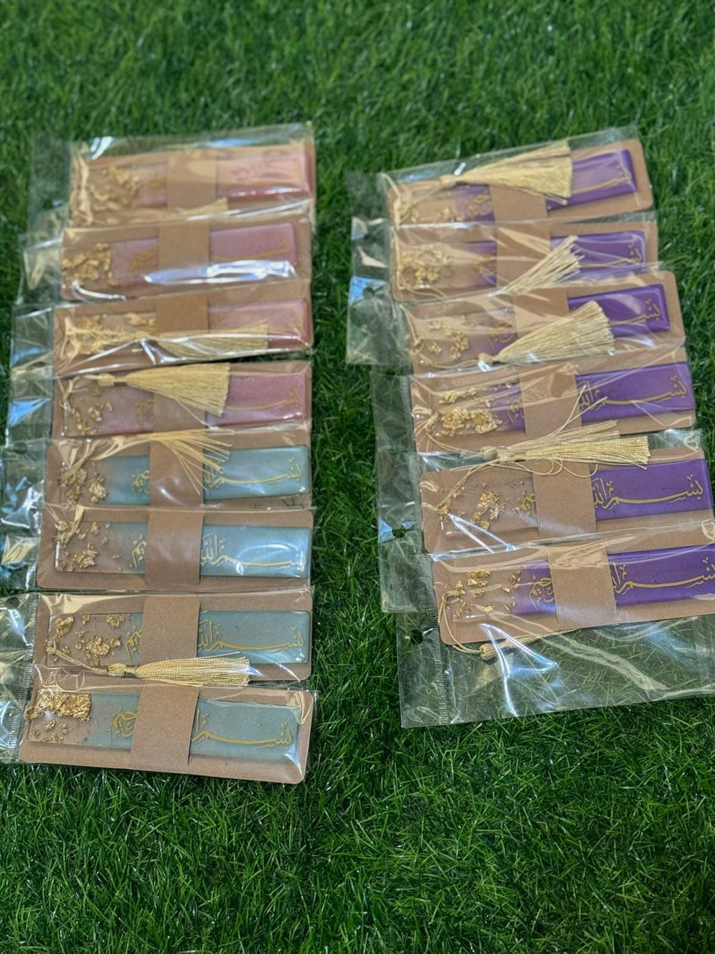 Handmade Resin Bookmarks with Tassel – Personalized Bookmark Gift for Readers, Students & Book Lovers